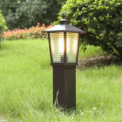 裕见现代中式草坪灯 点亮庭院夜色，品味东方诗意